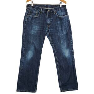 Levi's 559 Mens Relaxed Straight Jeans 34x30 Blue Medium Wash Denim 100% Cotton